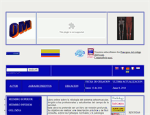 Tablet Screenshot of osteomuscular.com